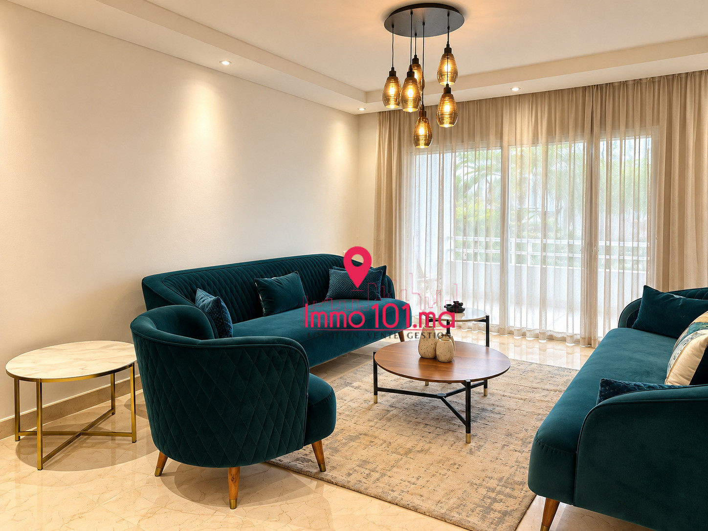 Location appartement meublé à El Menzeh ZLLAM2574